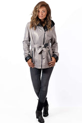 Women's leather jacket Vanina